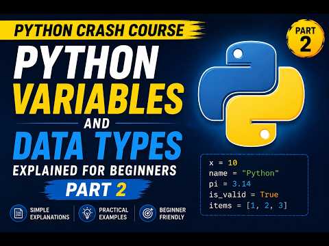 Learning Python For Beginners Part 2 Python Variables And Data Types