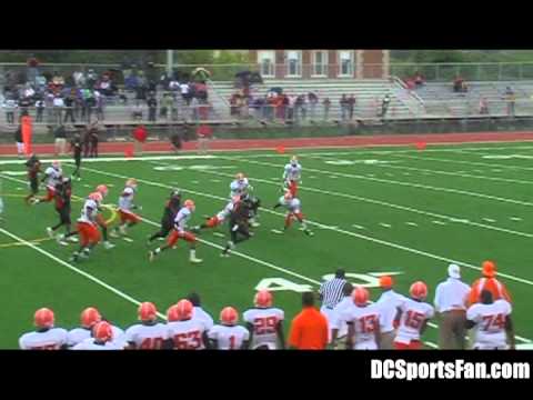 HD: Ronald Nicholson Gets Good Yardage Off of a Short Pass