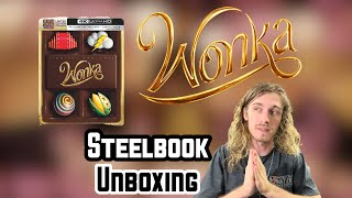 WONKA steelbook unboxing // Walmart exclusive