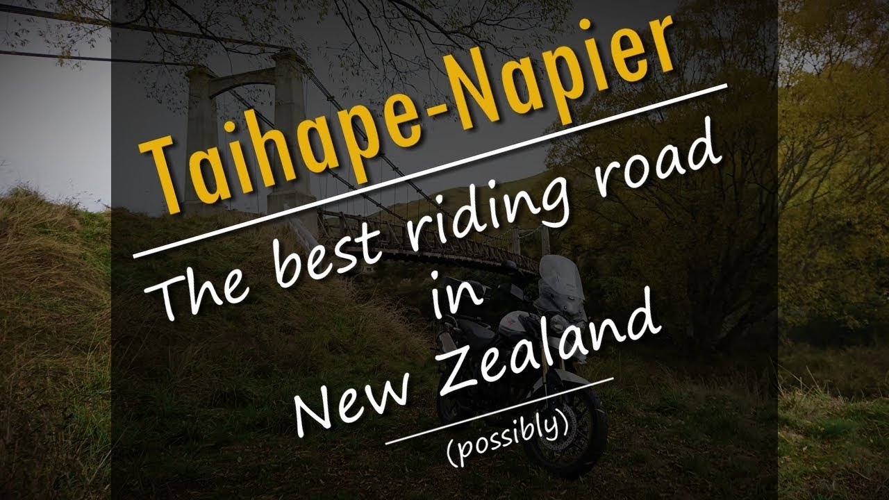 One of the best motorbike rides in NZ - Taihape-Napier Road