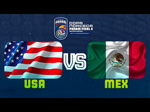 ESTADOS UNIDOS VS MEXICO - DIA 1 - PANAMERICANO FINAL SIX - 2022
