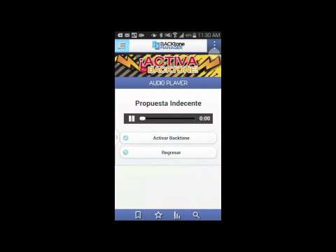 Backtone Manager Video