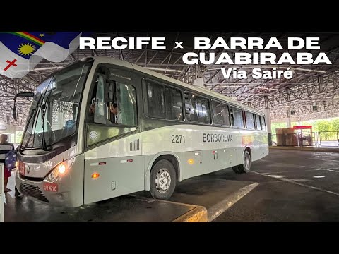 RECIFE para BARRA DE GUABIRABA via SAIRÉ e Camocim com a Borborema | Acidente Feio na BR-232