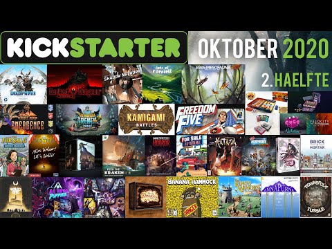 Brettspiele auf Kickstarter im Oktober 2020 (2. Hälfte) - Kickstartervorschau -