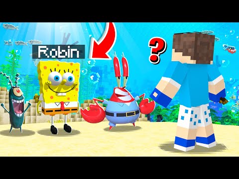 ENCONTRE O BOB ESPONJA FALSO NO MINECRAFT!! (ESCONDE-ESCONDE)