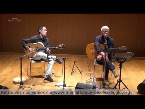 SPECTACLE MUSICAL 28/05/2016 | Éric Fraj chante Lorca en occitan | Éric Fraj et Morgan Astruc