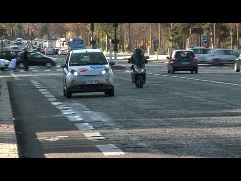 Paris revs up for eco-friendly car sharing
