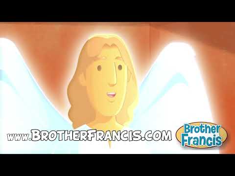 The Angel Gabriel appears to Mary - Brother Francis 21 clip
