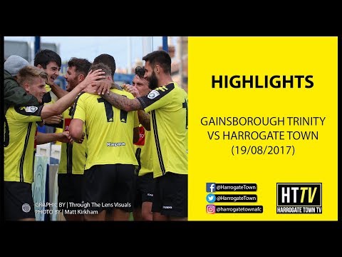 HIGHLIGHTS | Gainsborough Trinity 4-5 Harrogate Town (19/08/2017)
