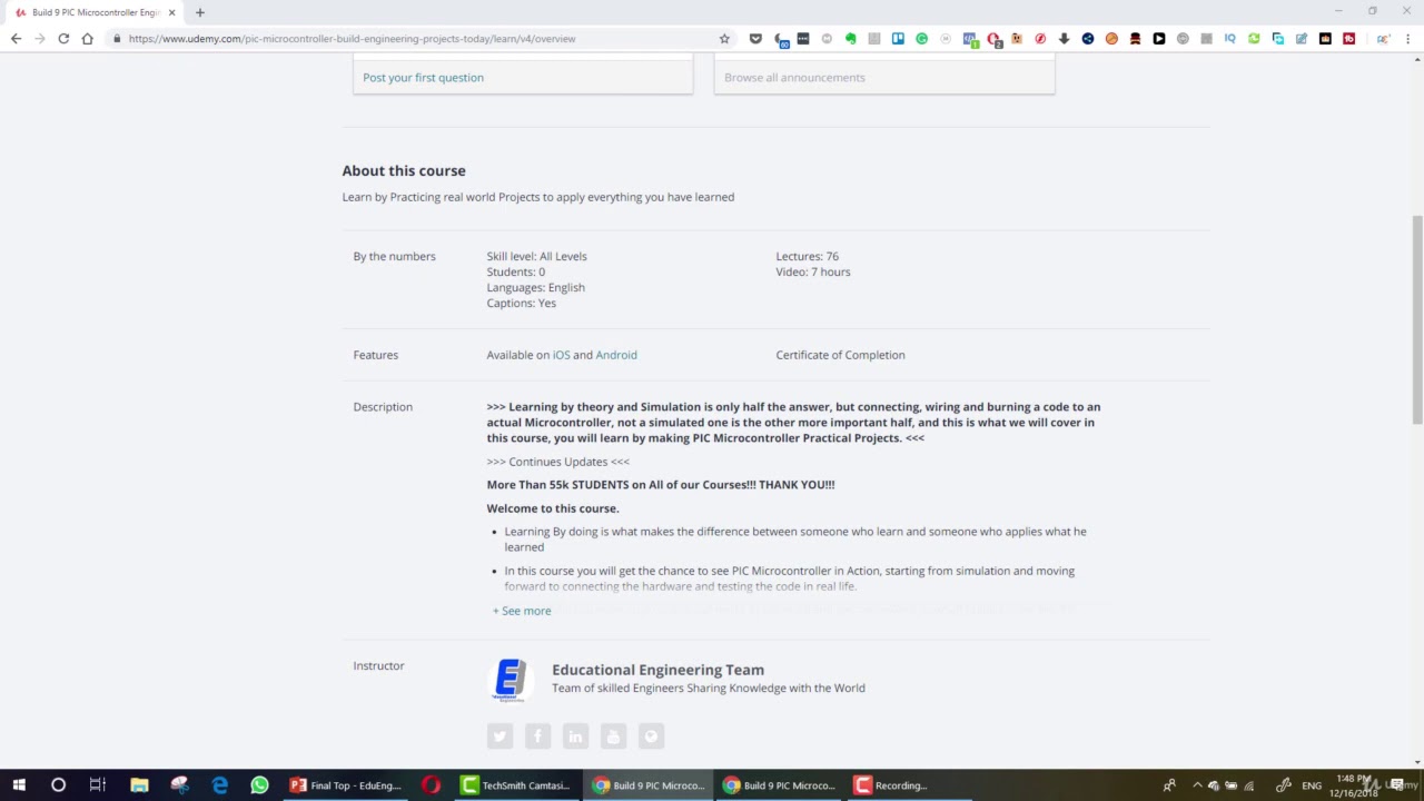 Build 9 PIC Microcontroller Engineering projects today! - learn PIC Microcontroller