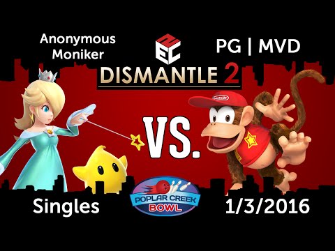 Dismantle 2 (Singles): Anonymous Moniker (Rosalina) vs. PG l MVD (Diddy Kong)
