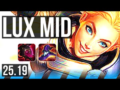 LUX vs FIZZ (MID) | 7/2/10, Godlike | KR Master | 25.19