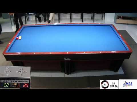 LLIGA CATALANA 3B 4ª DIV. B:EVA HERMIDA(CB MANRESA B)-JORDI ARMENGOL(C.B. SANTS D)