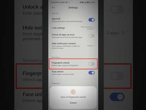 How to Lock Apps in Android with Fingerprint or Face ID | App Lock मे Fingerprint काम नहीं कर रहा है