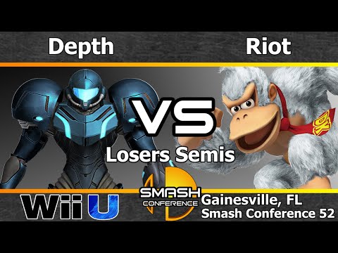 Depth (Samus) vs. Riot (Donkey Kong) - Losers Semis - SC52