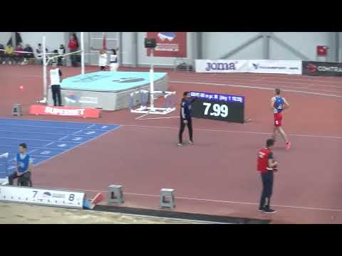 60m prepone [M], Lukas Cik i BRUNO DI GIUSTO - Dvoranski susret reprezentacija CRO-SLO-SRB 2024