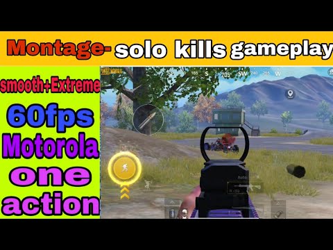 Montage-Solo kills full gameplay || Motorola one action || devil gaming