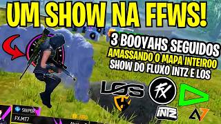 EPICOOOO! 3 BOOYAHS SEGUIDOS HISTORICOOS AMASSANDO O MAPA INTEIROOO NA FFWS BR!