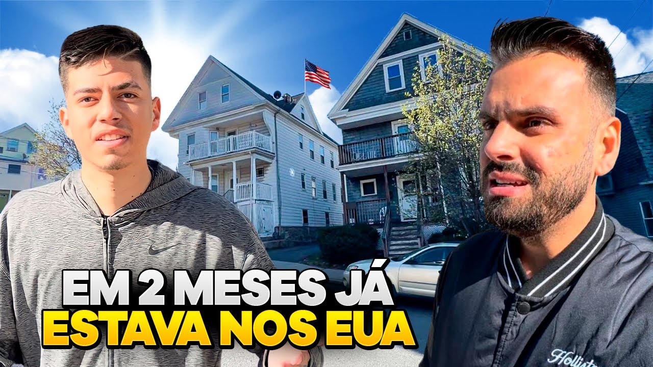 PENSEI QUE ERA MAIS DIFÍCIL MORAR NOS EUA - VIM NA CARA E NA CORAGEM