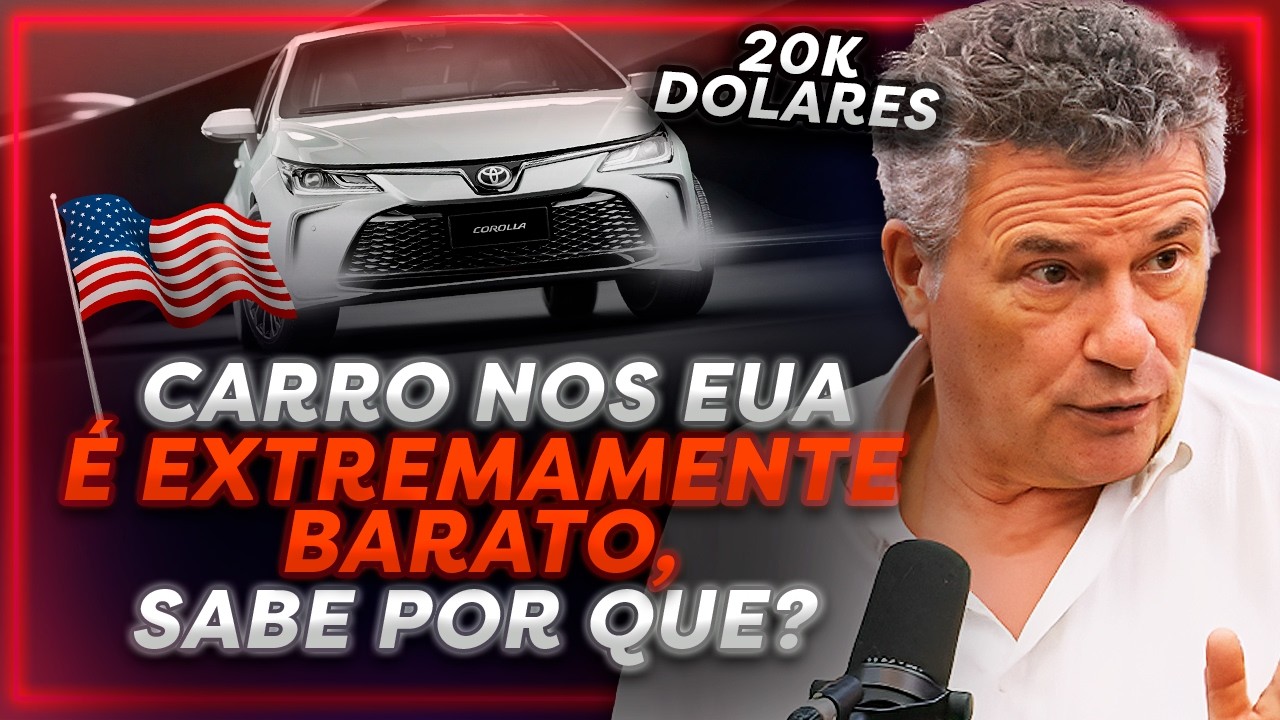 SERGIO HABIB EXPLICA POR QUE OS CARROS SÃO TÃO BARATOS NOS EUA | PrimoCast 416