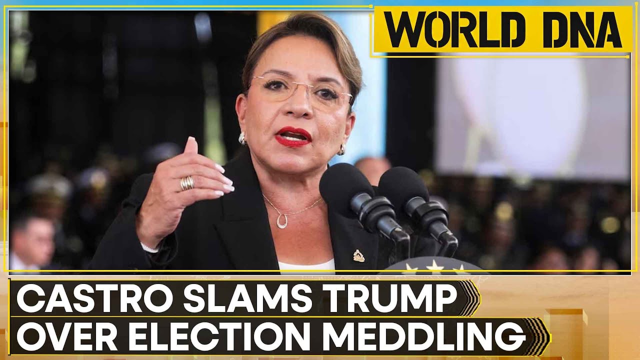 Honduras President Accuses Trump of Electoral Coup, Interference in Polls | WION World DNA