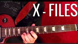 The X Files Theme Guitar Lesson. LUMINAUGHTY CONFIRMED