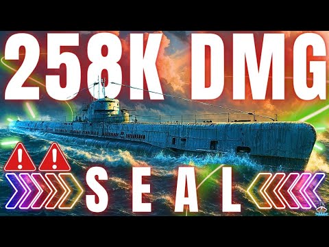 Seal macht mal eben 258.000 DMG 😳 | U-Boot Gameplay ⚓ World of Warships #uboot #submarine