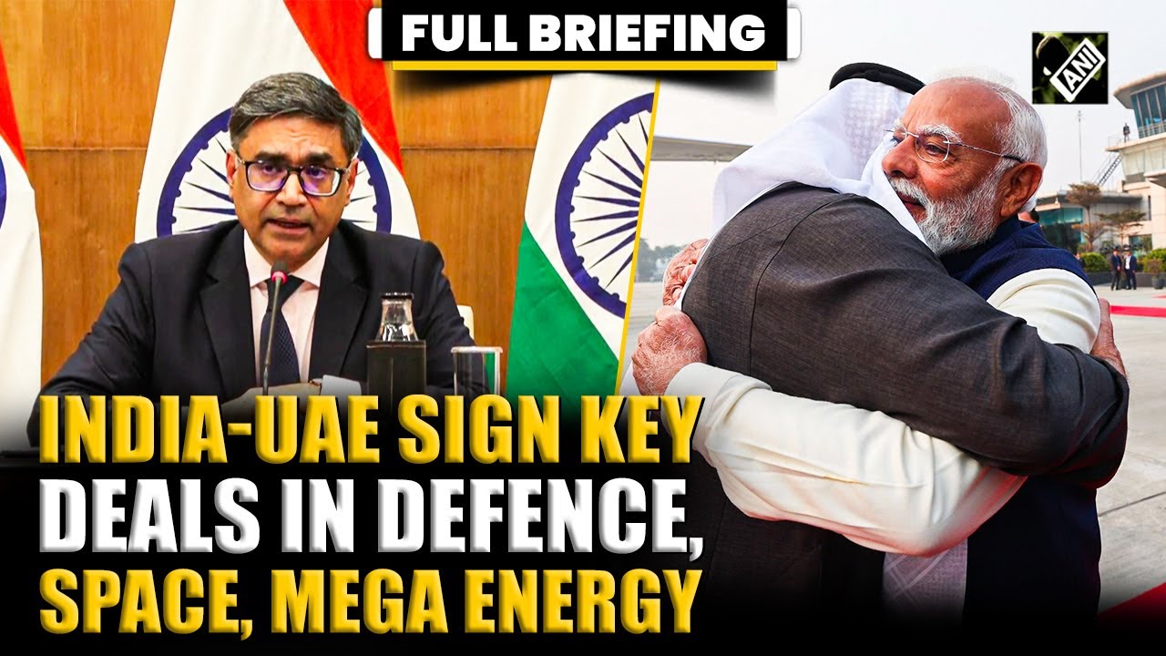 PM Modi, UAE President seal landmark deals spanning energy, space, defence, AI cooperation