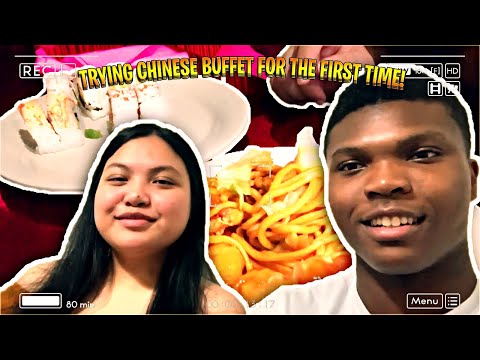 TRYING THIS CHINESE BUFFET PLACE FOR THE FIRST TIME! | JaVone & Anee