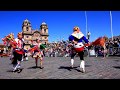 Traditional Andean Dancing During Fiestas del Cuzco in Cuzco, Peru