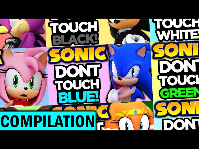 EVERY SONIC GAME: Don't Touch Colors Compilation! SDDEFAULT Thumbnail