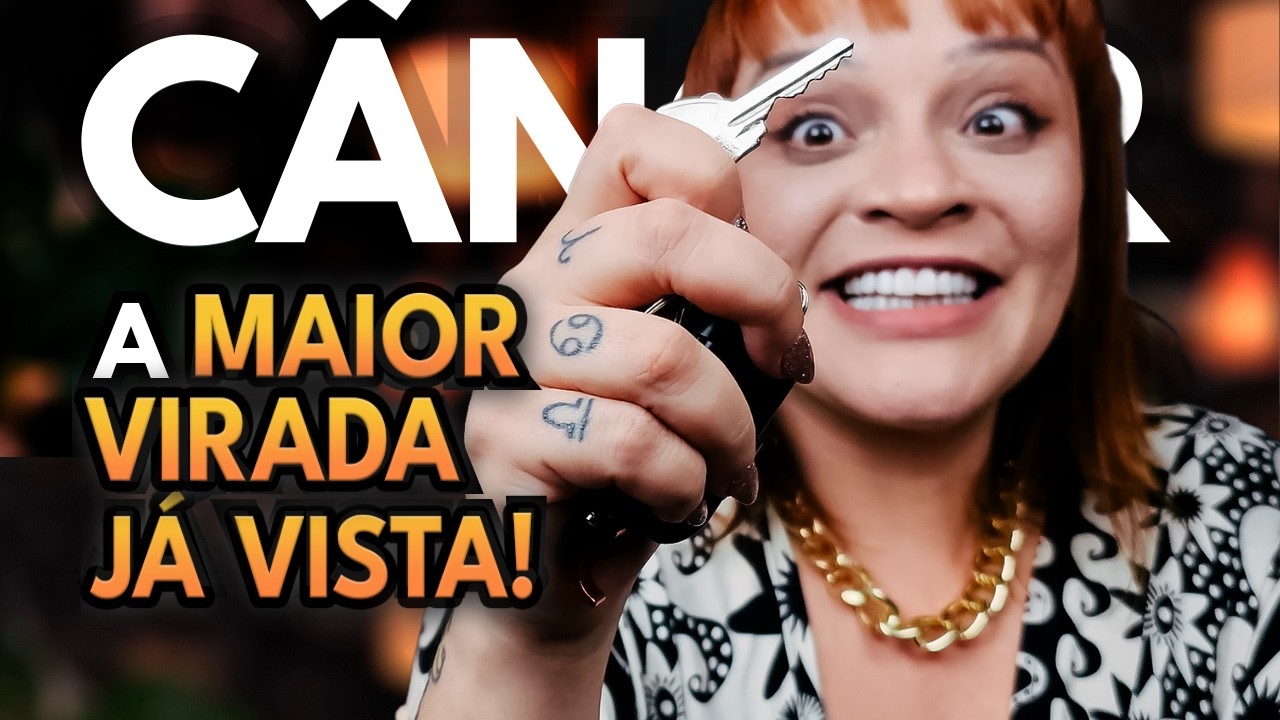 CÂNCER GUARDE BEM ESSA DATA! A MAIOR VIRADA DE CHAVE PRA MUDANÇA! VC NEM IMAGINA