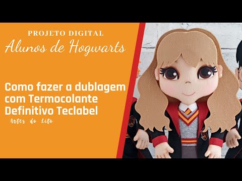 How to do dubbing with Teclabel Permanent Heat Transfer Adhesive