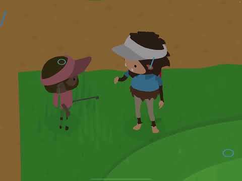 Beating the PRO Golfer! (And getting a treasure map piece!) Sneaky Sasquatch Part 4