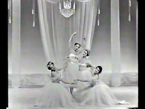 Pas de quatre with Carla Fracci, Margrethe Schanne, Josette Amiel, Kirsten Bundgaard, 1968