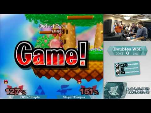 [Melee Doubles LQ] ORLY/Simple(Red) vs Mattmog/Hatboss(Green) [DownB_ July Arcadian]