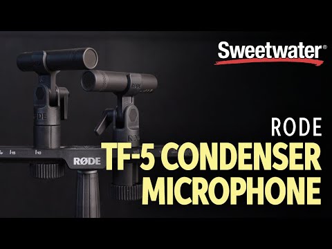 Rode TF-5 Cardioid Small-diaphragm Condenser Microphones - Matched