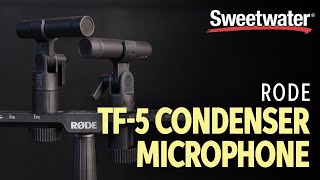 Video thumbnail for Rode TF-5 Small-diaphragm Condenser Microphone Demo by Sweetwater
