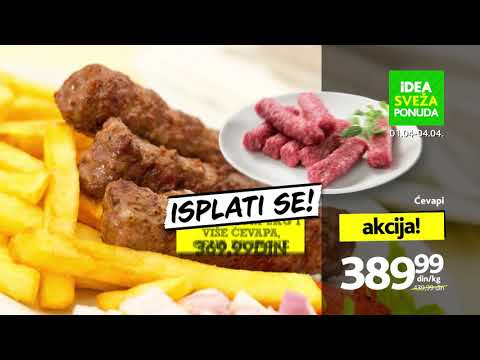 IDEA | Sveža ponuda 1.04 - 4.04.2019.