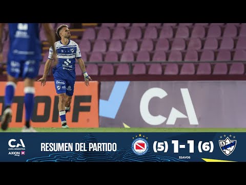 Round of 32: Argentinos Juniors 1 (5) - Ferrocarril Midland 1 (6)