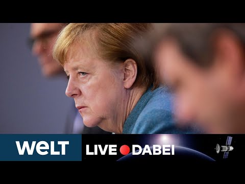 WELT LIVE DABEI: Briefing von Kanzlerin Merkel - Das sind die Ergebnisse der Corona-Gipfels