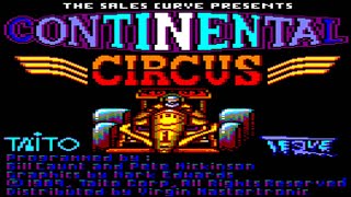 [Amstrad CPC] Continental Circus - Longplay