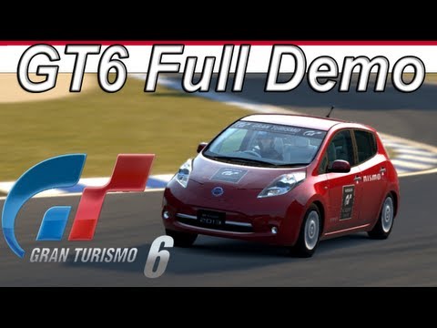 Gran Turismo 6 Demo Gameplay Walkthrough | GT Academy Full Demo 【GT6 PS3 HD】