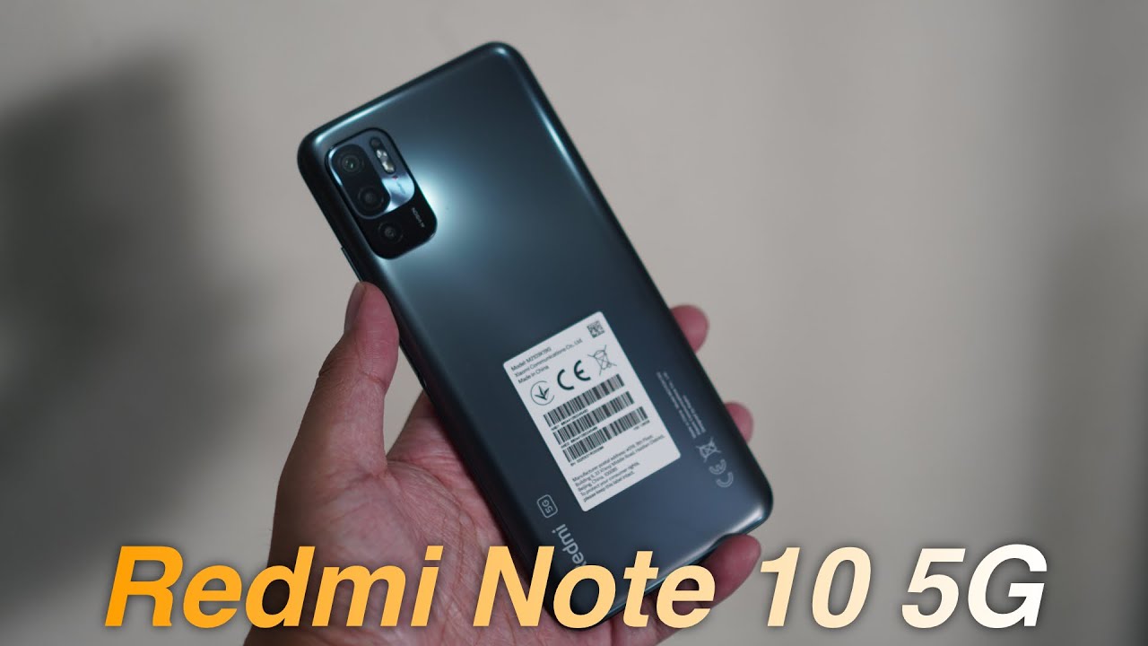 Xiaomi Redmi Note 10 5G Unboxing and Hands-On