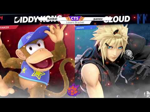 Clocktower Smash 67 - Losers - Raskol (Diddy Kong) vs. panov (Cloud) - SSBU