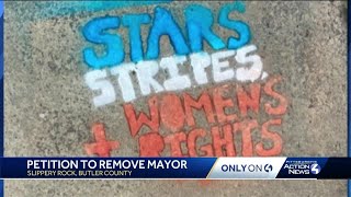 Demonstrators start petition to remove Slippery Rock mayor