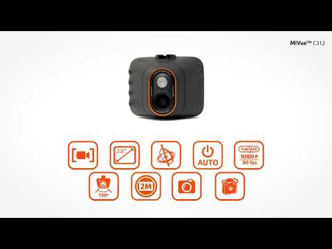 Vaizdo registratorius Mio MiVue C312 Full HD 1080p video