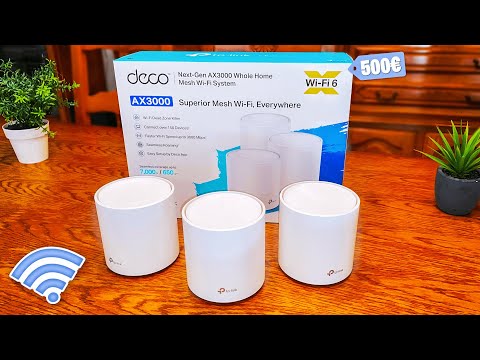 Maršrutizatorius TP-LINK AX3000 viso namo tinklelio „Wi-Fi“ sistema su „Wi-Fi 6“ 2402 Mbps esant 5 GHz dažniui + 574 Mbps esant 2,4 GHz dažniui video