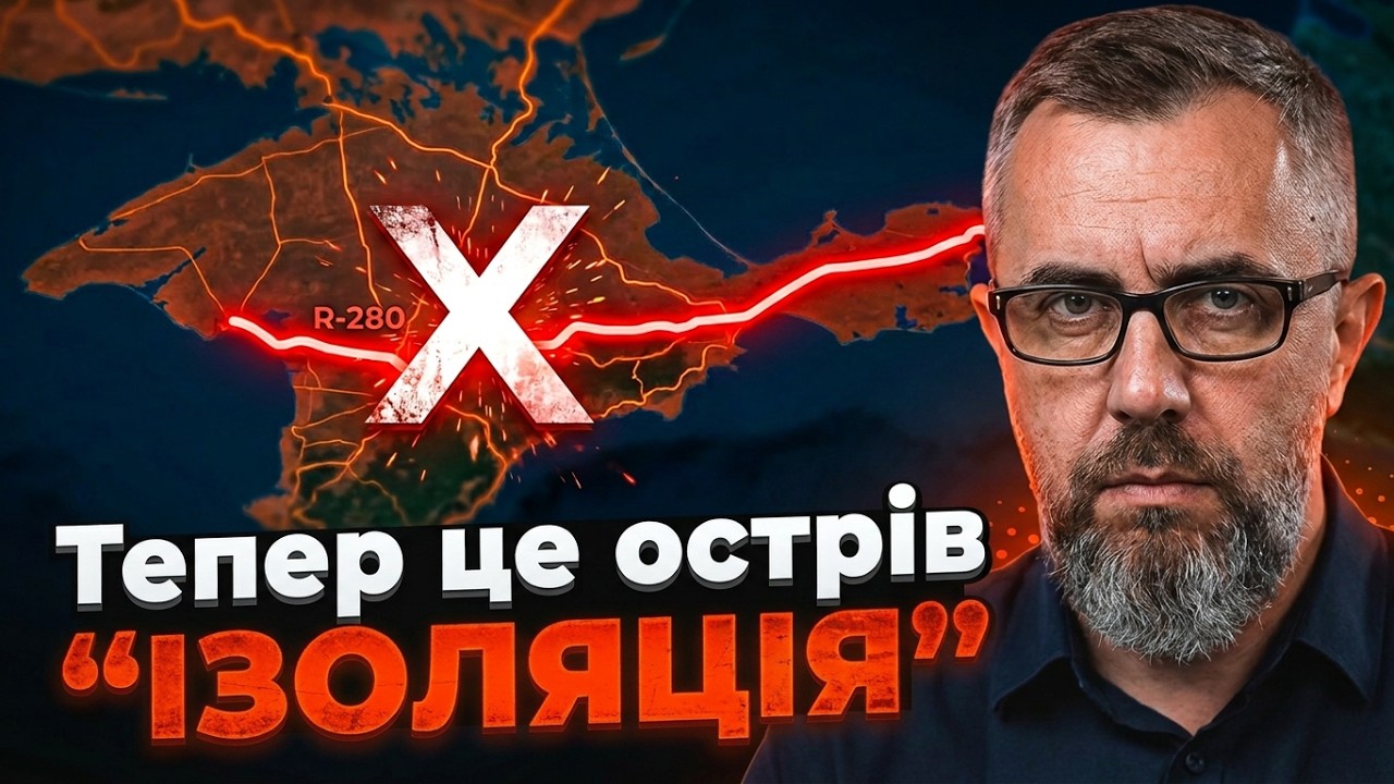 ⚡️ПЕТРОВ: Росіяни втрачають Крим. Залишилося перекрити ЦЮ АРТЕРІЮ і почнет?