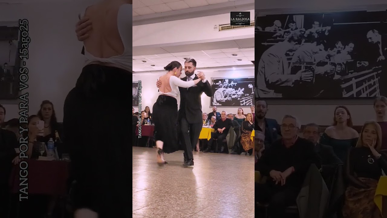 Video thumbnail for Virginia Pandolfi y Javier Rodríguez.Negracha (Pugliese) Milonga La Baldosa 15ago25 (2/3)